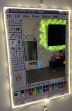 Load image into Gallery viewer, Large Paint Glass Mirror LED