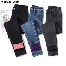 Load image into Gallery viewer, Winter Warm Jeans