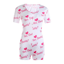 Load image into Gallery viewer, V-Neck Pajama Romper