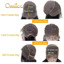 Load image into Gallery viewer, 13x4/13x6 Straight Lace Front Human Hair Wigs