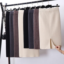 Load image into Gallery viewer, Knitted Half-length Skirt