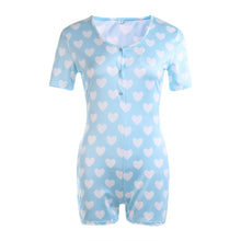 Load image into Gallery viewer, Sexy V-Neck Pajama Romper