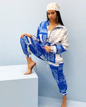 Load image into Gallery viewer, Paisley Bandana Print Two 2 Piece Set (Multiple Colors)