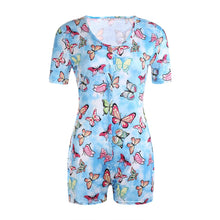 Load image into Gallery viewer, Sexy V-Neck Pajama Romper