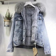 Load image into Gallery viewer, Thick Denim Parkas