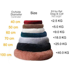 Load image into Gallery viewer, Plush Pet Bed