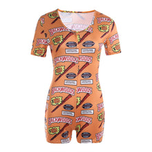 Load image into Gallery viewer, V-Neck Pajama Romper