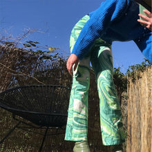 Load image into Gallery viewer, Zebra Baggy High Waist Jeans