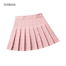 Load image into Gallery viewer, Plaid Mini Skirt