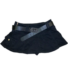 Load image into Gallery viewer, Low Waist Denim Mini Skirt