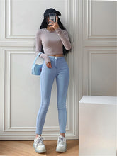 Load image into Gallery viewer, High Elastic Skinny Pencil Stretch Jeans