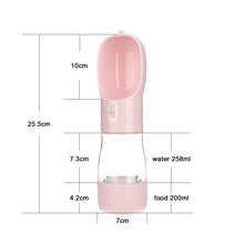 Load image into Gallery viewer, HOOPET Pet Dog Water Bottle Feeder Bowl