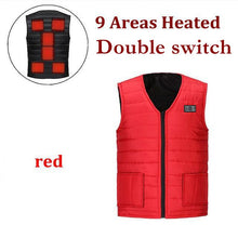 Load image into Gallery viewer, Unisex 9 Area Heated Vest