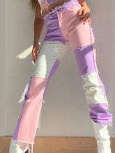 Load image into Gallery viewer, Patchwork Jeans