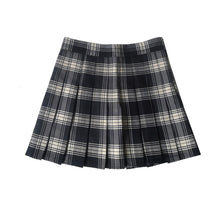 Load image into Gallery viewer, High Waist Plaid Pleated Skirts