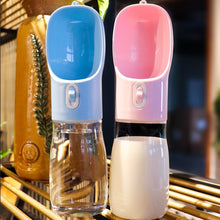 Load image into Gallery viewer, HOOPET Pet Dog Water Bottle Feeder Bowl