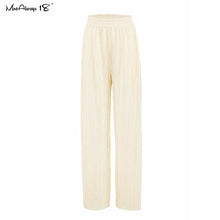 Load image into Gallery viewer, Pleated Wide Leg Suit Set