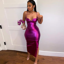 Load image into Gallery viewer, Reflective Maxi Dress