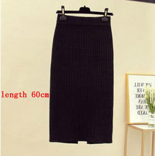 Load image into Gallery viewer, Knitted Half-length Skirt