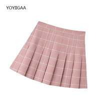 Load image into Gallery viewer, Plaid Mini Skirt