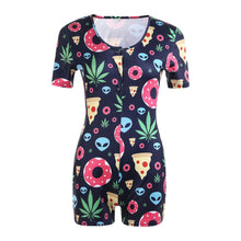 Load image into Gallery viewer, V-Neck Pajama Romper