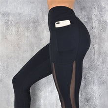 Load image into Gallery viewer, SVOKOR Mesh Cutout Leggings