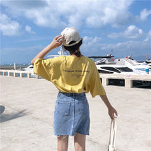 Load image into Gallery viewer, Denim Pencil Skirt w/ Pockets