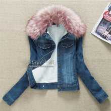 Load image into Gallery viewer, Jeans Cashmere Cotton Coat