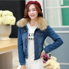 Load image into Gallery viewer, Jeans Cashmere Cotton Coat