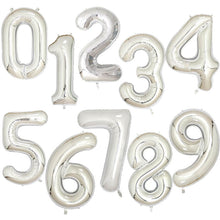 Load image into Gallery viewer, 40Inch Foil Number Balloons 0-4