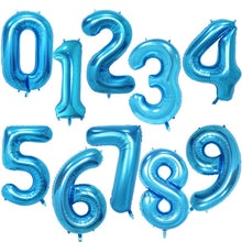 Load image into Gallery viewer, 40Inch Foil Number Balloons 0-4