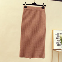 Load image into Gallery viewer, Knitted Half-length Skirt
