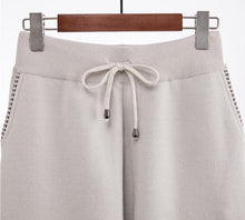 Load image into Gallery viewer, Knitted Sweater Pants Suit