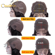 Load image into Gallery viewer, 13x4/13x6 Straight Lace Front Human Hair Wigs 360 Frontal Wigs Remy Brazilian Human Hair Lace Wigs for Women HD 5x5 Closure Wig