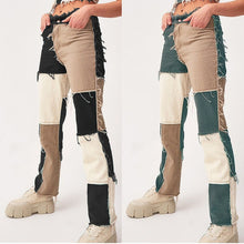 Load image into Gallery viewer, Patchwork Jeans