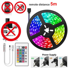 Load image into Gallery viewer, 5M-30M RGB WIFI LED Strip Lights Bluetooth 10MRGB Led light 5050 SMD Flexible 25M Waterproof 2835 Tape Diode DC WIFI Control+Adapter