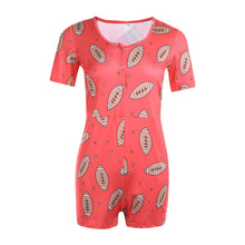 Load image into Gallery viewer, V-Neck Pajama Romper