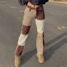 Load image into Gallery viewer, Patchwork Jeans