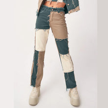 Load image into Gallery viewer, Patchwork Jeans
