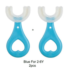 Load image into Gallery viewer, 360 Degree U-shaped Child Toothbrush