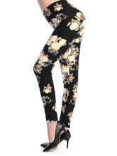 Load image into Gallery viewer, Print Flower Plaid Houndstooth Leggings