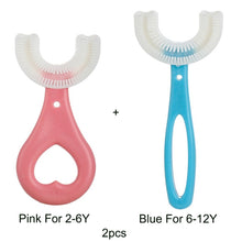 Load image into Gallery viewer, 360 Degree U-shaped Child Toothbrush