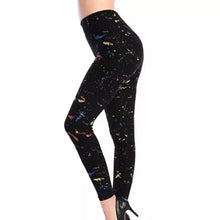 Load image into Gallery viewer, Print Flower Plaid Houndstooth Leggings