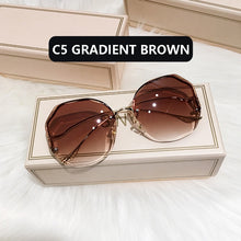 Load image into Gallery viewer, Fashion Tea Gradient Sunglasses