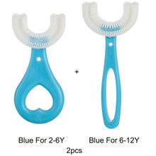 Load image into Gallery viewer, 360 Degree U-shaped Child Toothbrush