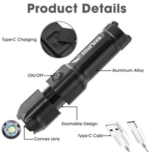 Load image into Gallery viewer, Strong LED Luminous Flashlight