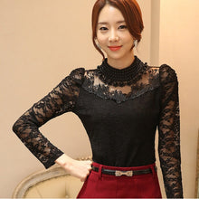 Load image into Gallery viewer, Beaded lace blouse