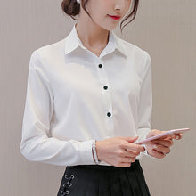 Load image into Gallery viewer, Button Up Office Long Sleeve