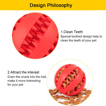 Load image into Gallery viewer, Pet Toy Interactive Rubber Balls
