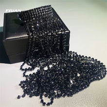 Load image into Gallery viewer, FYUAN Shine Full Rhinestone Hairpins for Women Bijoux Long Tassel Crystal Hair Accessories Wedding Banquet Jewelry